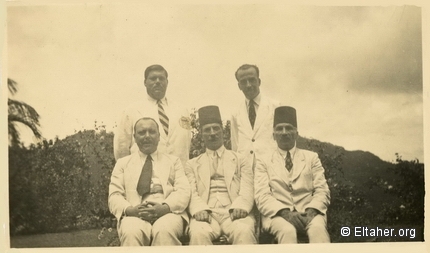 1938 - Palestinian leaders in Seychelles 01